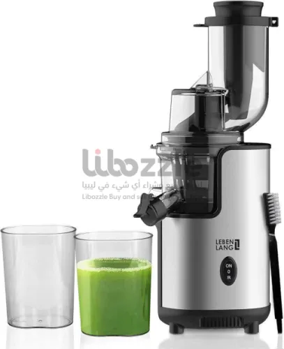 عصارة بطيئة عصارة ستانلس ستيل - فواكه وخضروات كامل