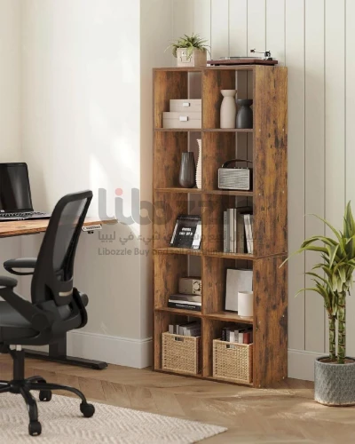 منظم 10 بوكسات خشبي 🤎