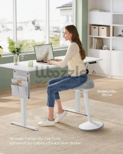 كرسي مكتبي قابل للرفع والتنزيل يحمل حتى 150 KG