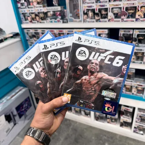 أجدد لعبة قتال UFC 6🥊 توفرت عند GAMING LEADERS 💙✊🏻