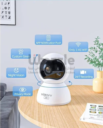 كاميرات مراقبة منزلية، كاميرا أمان WiFi 2k 360
