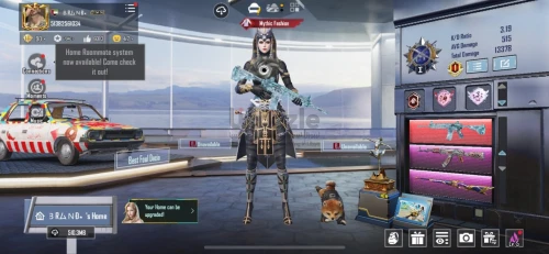 حساب ببجي M416 Glacier Max - Xsuit Lv-2 للبيع