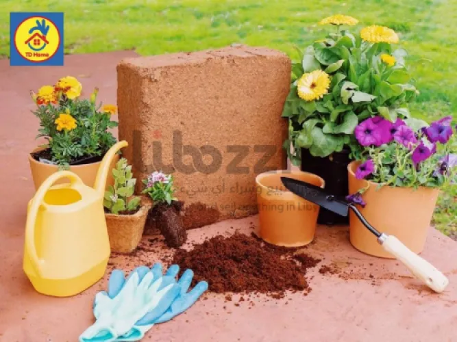 تربة زراعية ( coco coir) سعة 40 لتر