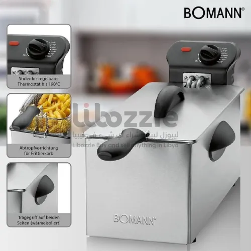 مقلاة  بحوض من الستانلس ستيل الغلاف والغطاء ولفائف